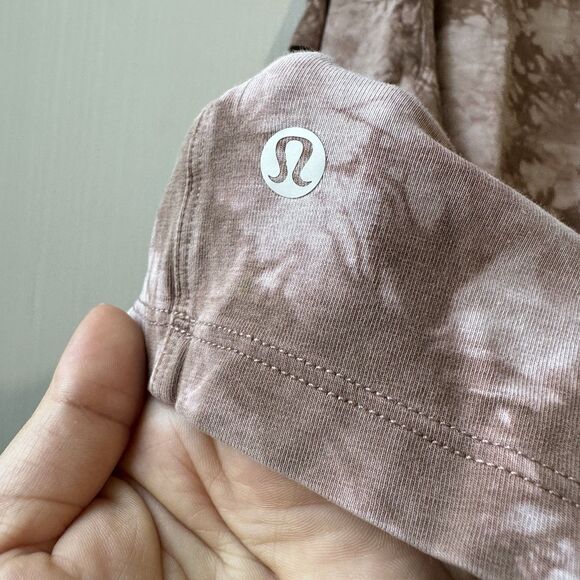 Lululemon 5 Year Basic Tee Shirt Earth Dye Mens Sz ML? - Picture 11 of 12